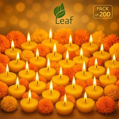 Pure Ghee Diya batti (200 pcs )  Illuminate your home and puja with the divine glow