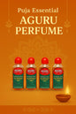 Aguru Perfume for god , Dailey Puja Needs (4 pcs In a pack) long-lasting aroma that creates a pure and meditative atmosphere during puja, havan, and spiritual practices.